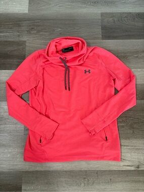 Under Armour Pink Coral Cowl Neck Pullover